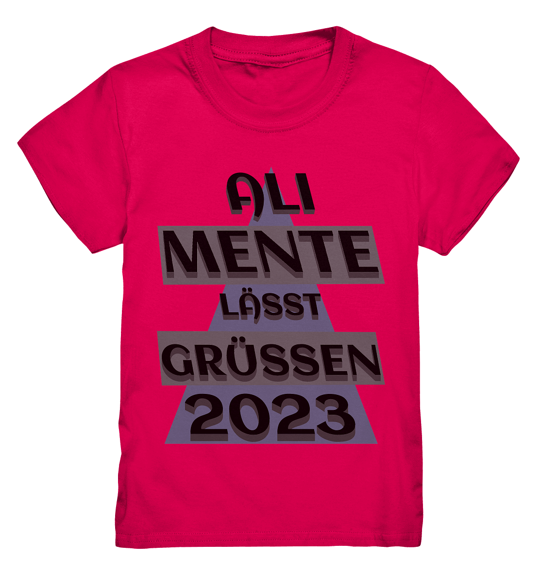 Ali Mente grüßt Euch, 2023, schwarzer Humor - Kids Premium Shirt