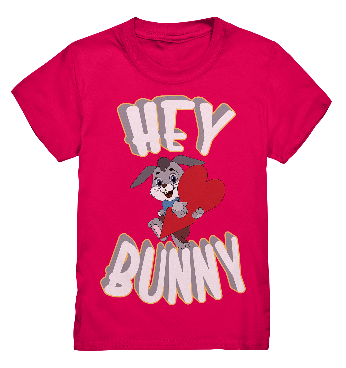 Hey Bunny, Valentine, Valentinstag am 14. Februar, Geschenkideen - Kids Premium Shirt