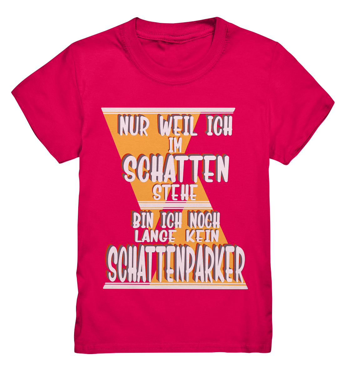 Schattenparker, mein Statement, Helles Design - Kids Premium Shirt