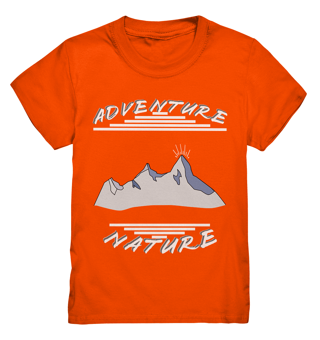 Adventure Nature, Abenteuer Natur, Camping, Geocaching - Kids Premium Shirt