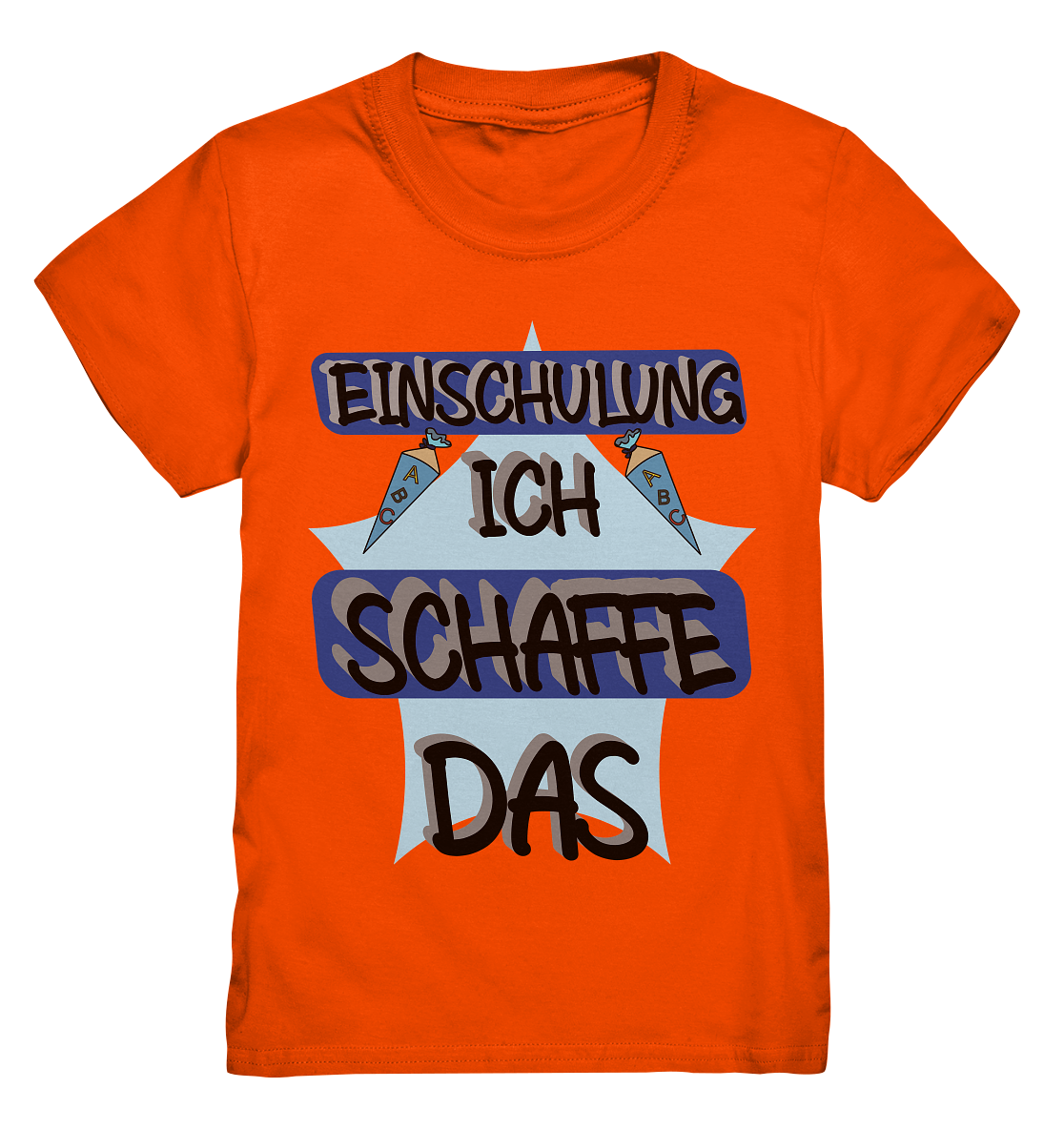 Einschulung, Ich schaff das Motivation - Kids Premium Shirt