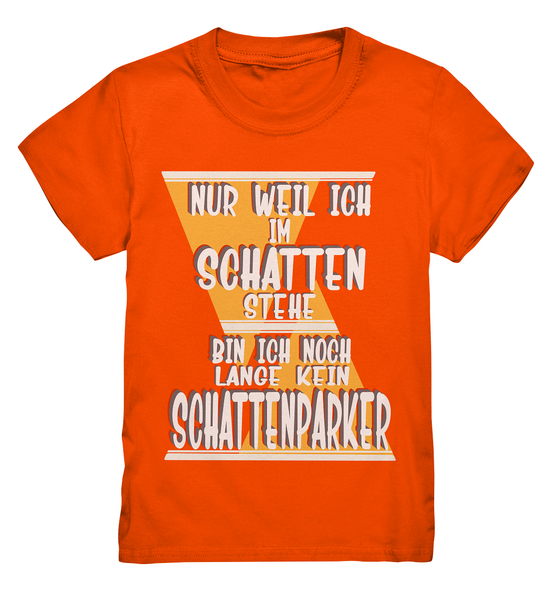 Schattenparker, mein Statement, Helles Design - Kids Premium Shirt