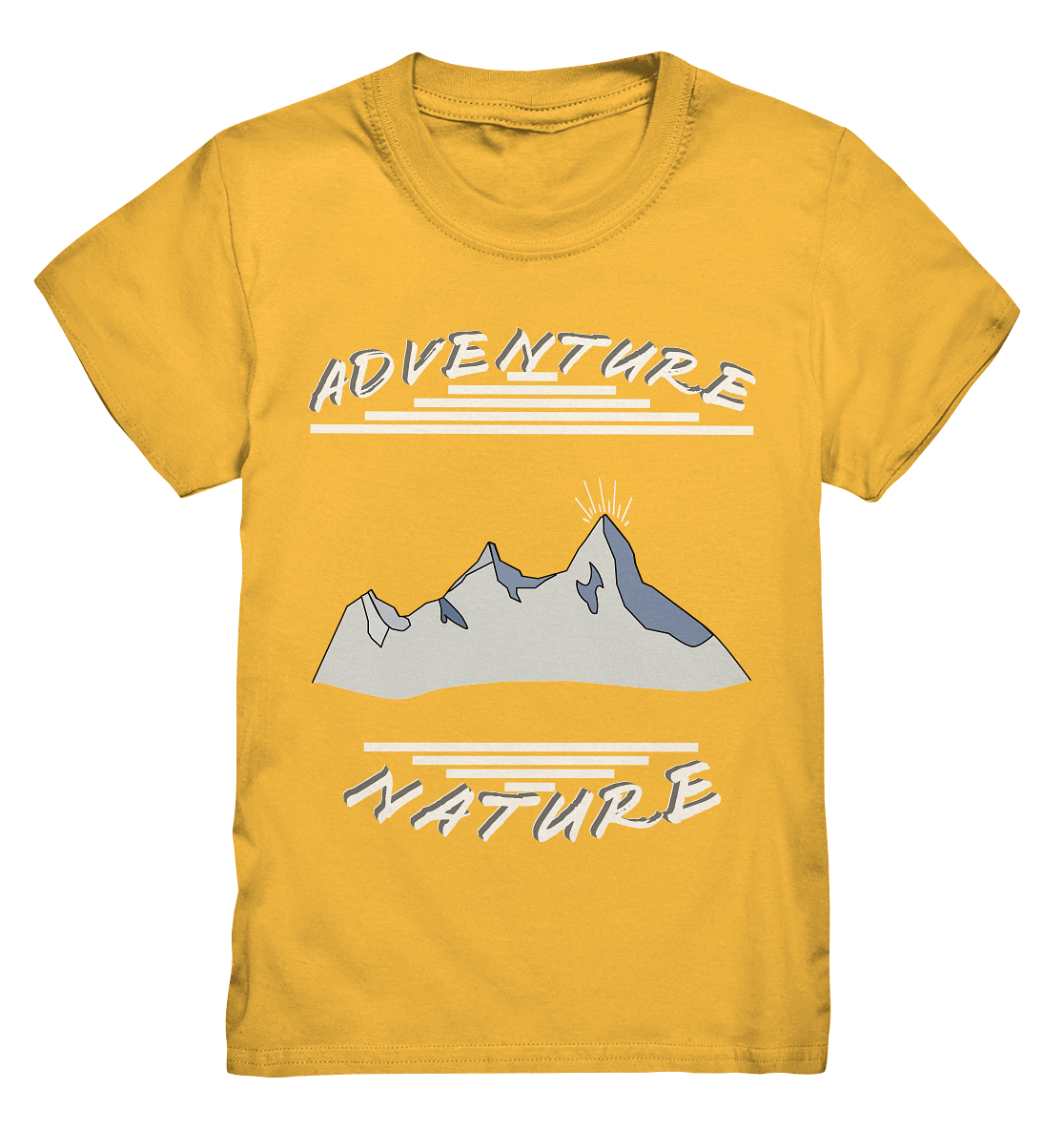 Adventure Nature, Abenteuer Natur, Camping, Geocaching - Kids Premium Shirt