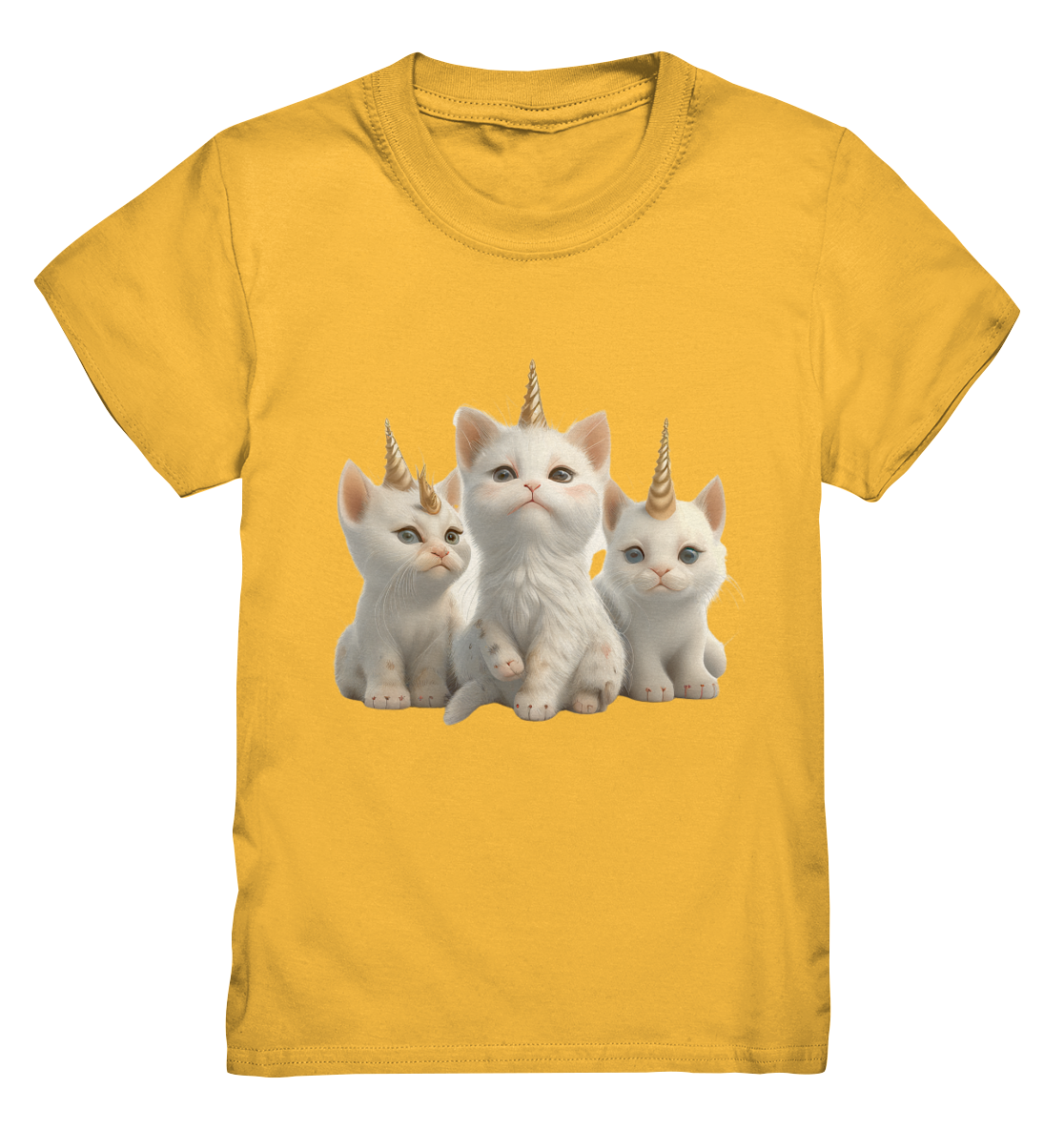 Einhorn-Katzen - Kids Premium Shirt