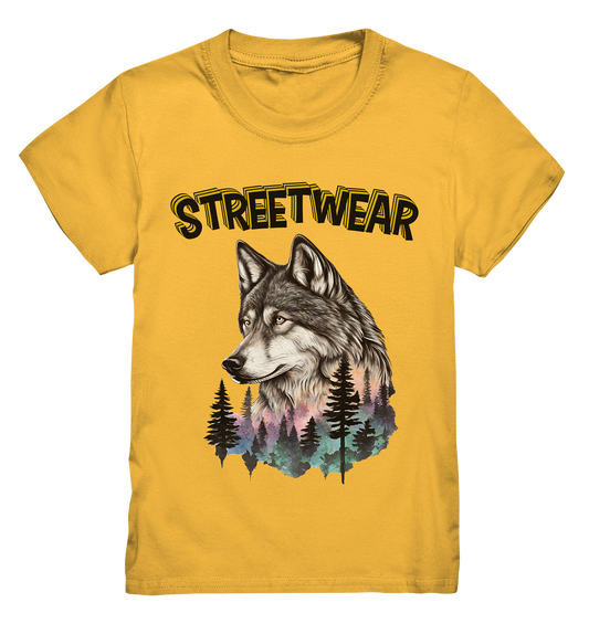 Streetwear Wildlife Design - Kids Premium Shirt