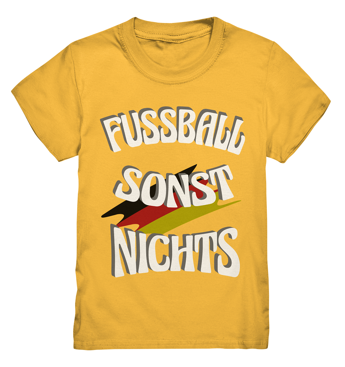 Fussball sonst Nichts, mit Leib und Seele Fan, Fußballfans - Kids Premium Shirt