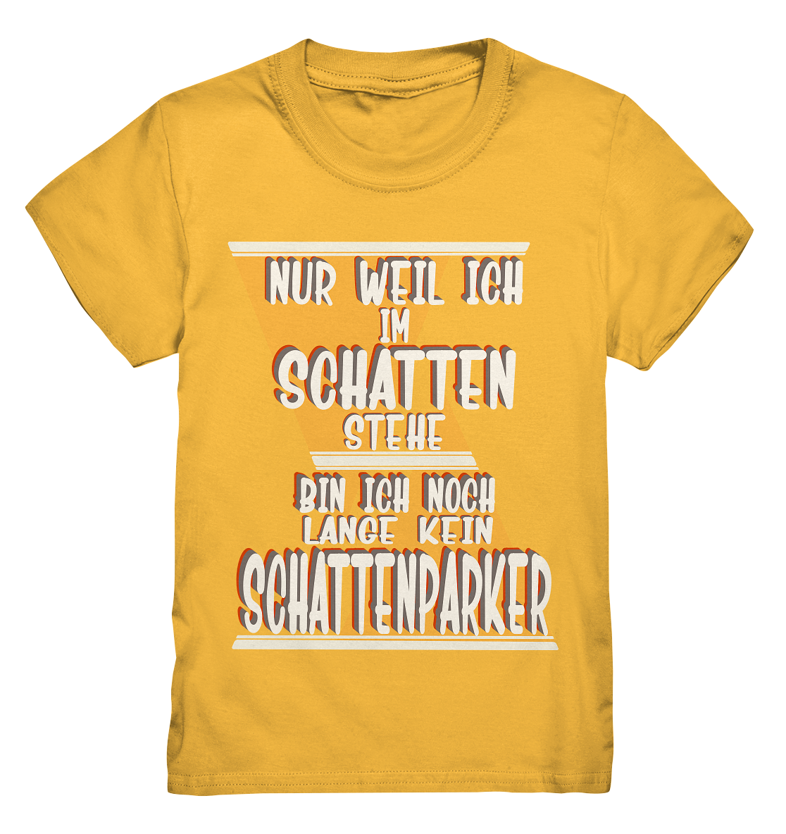 Schattenparker, mein Statement, Helles Design - Kids Premium Shirt