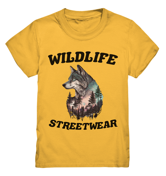 Streetwear Wildlife Design  - Kids Premium Shirt