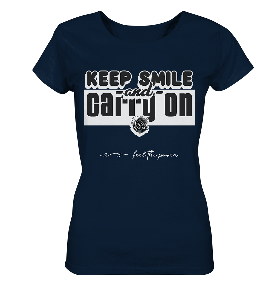 T-Shirt Geschenkidee- Keep Smile- Streetwear