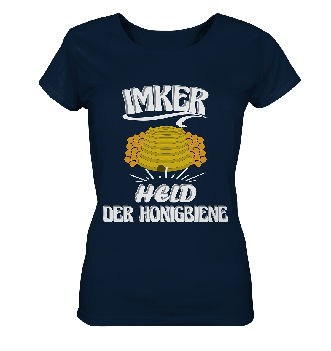 Imker, Bienen, Honig - Eine Magie, Imkerei, Wunder der Natur - Ladies Organic Basic Shirt