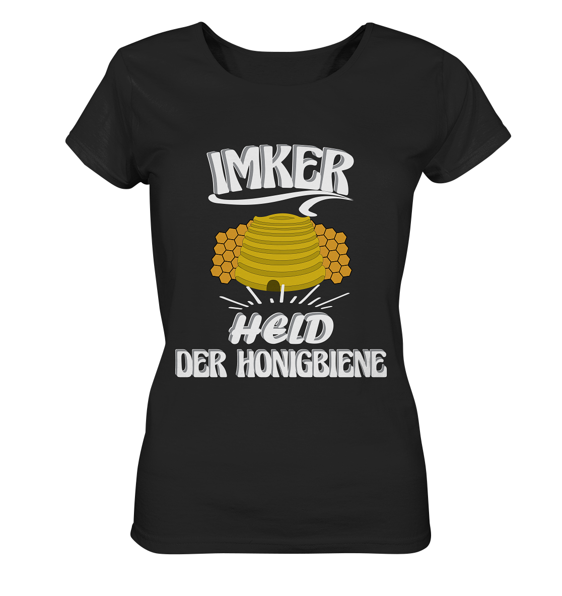 Imker, Bienen, Honig - Eine Magie, Imkerei, Wunder der Natur - Ladies Organic Basic Shirt