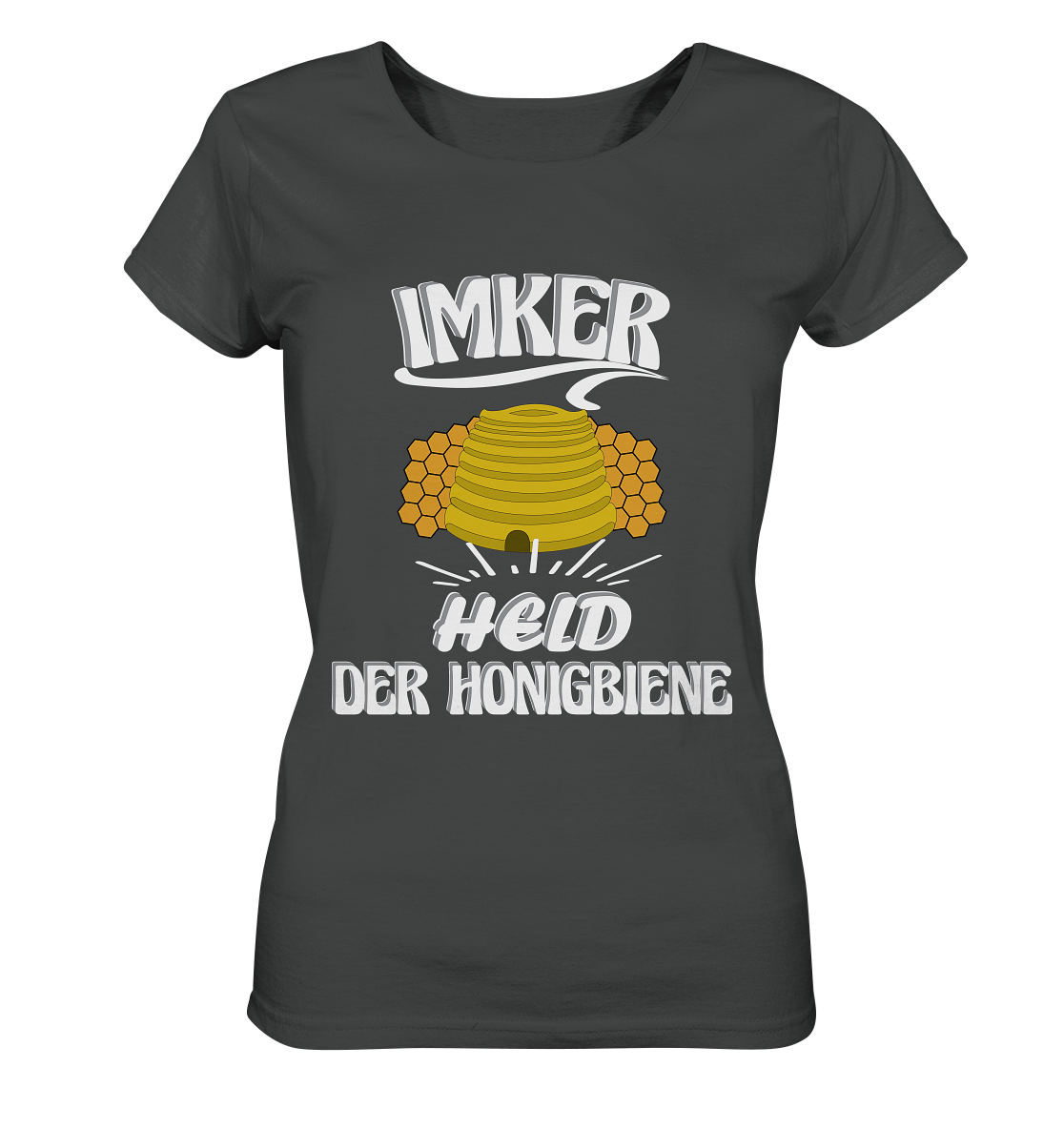 Imker, Bienen, Honig - Eine Magie, Imkerei, Wunder der Natur - Ladies Organic Basic Shirt