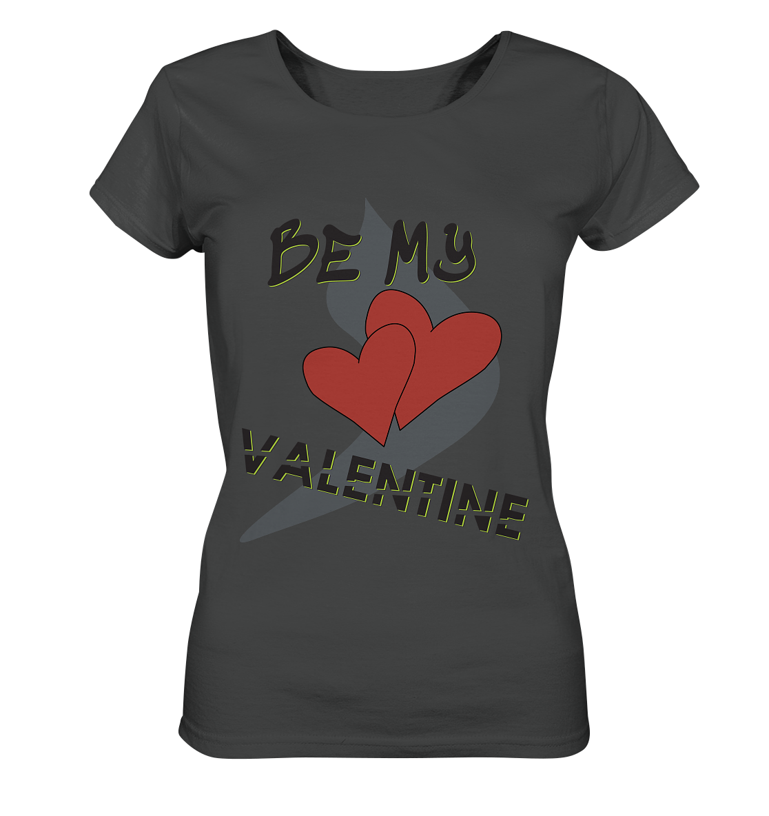 Be my Valentine, Valentinstag, 14. Februar - Ladies Organic Basic Shirt