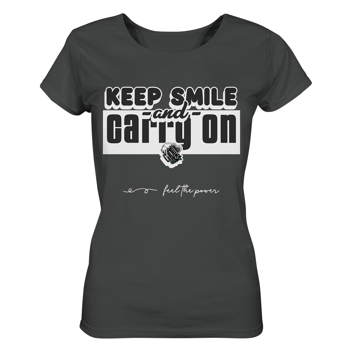 T-Shirt Geschenkidee- Keep Smile- Streetwear