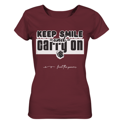 T-Shirt Geschenkidee- Keep Smile- Streetwear