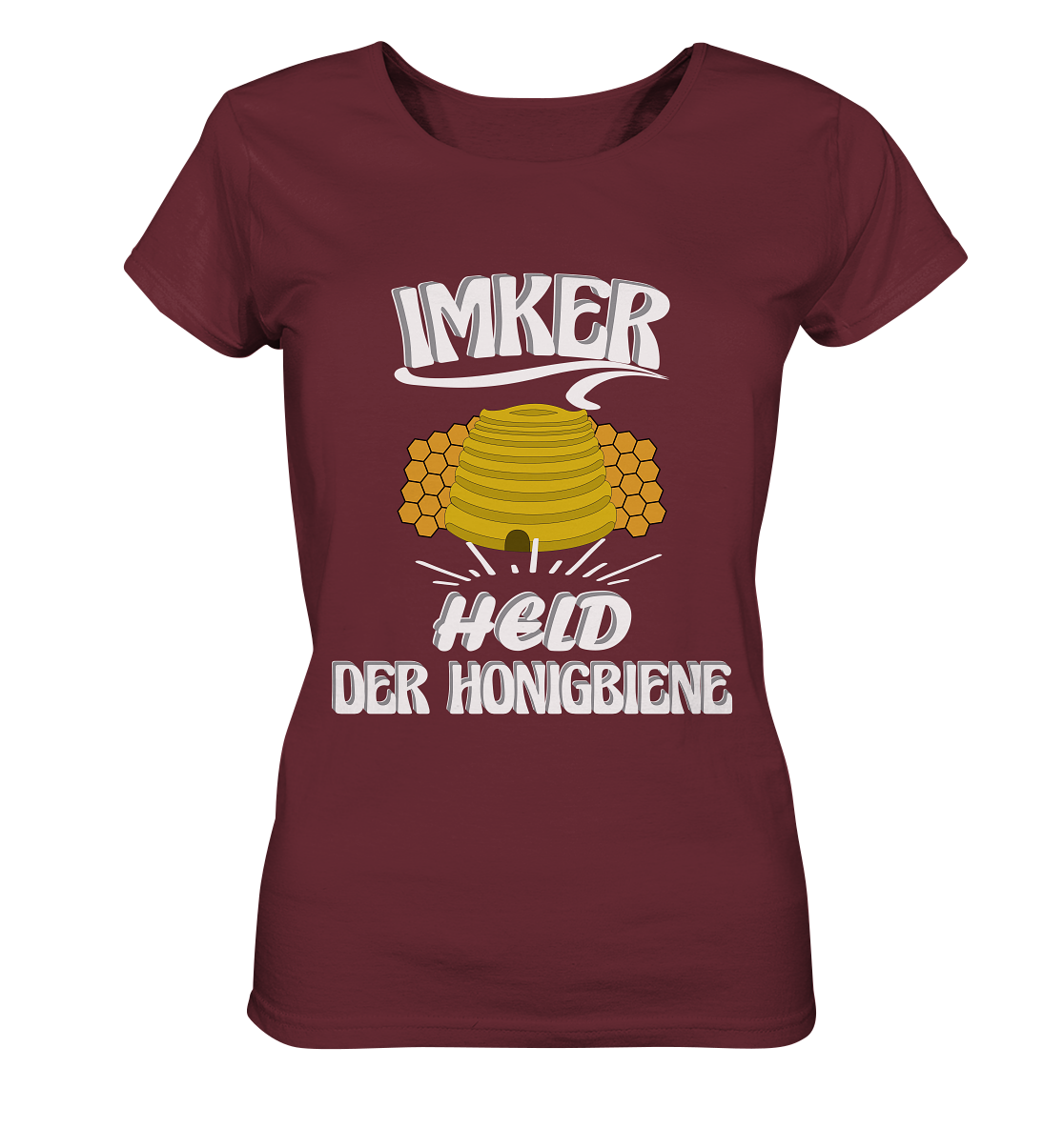 Imker, Bienen, Honig - Eine Magie, Imkerei, Wunder der Natur - Ladies Organic Basic Shirt