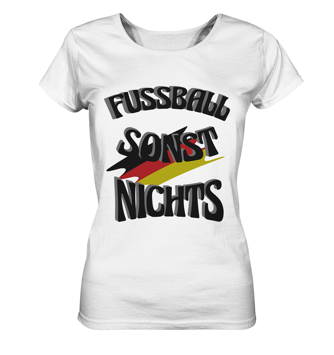 Fussball sonst nichts, Fanclub, Fussballvereine - Ladies Organic Basic Shirt