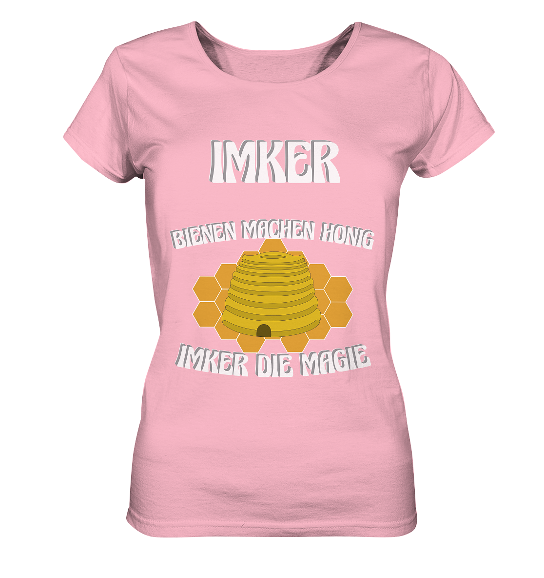 Imker, Bienen, Honig - Eine Magie, Imkerei, Wunder - Ladies Organic Basic Shirt