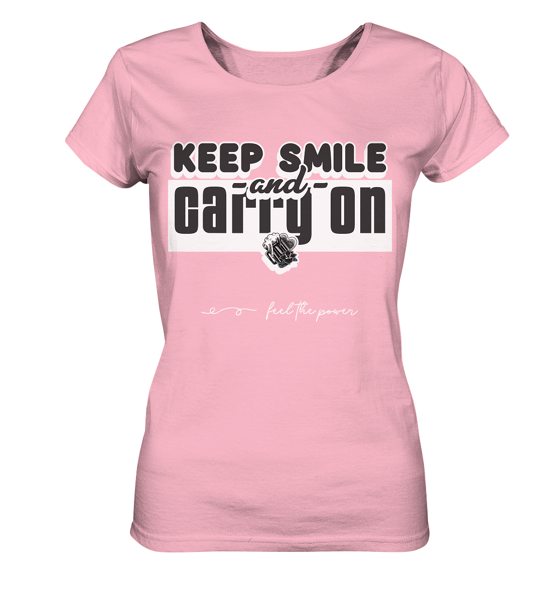 T-Shirt Geschenkidee- Keep Smile- Streetwear