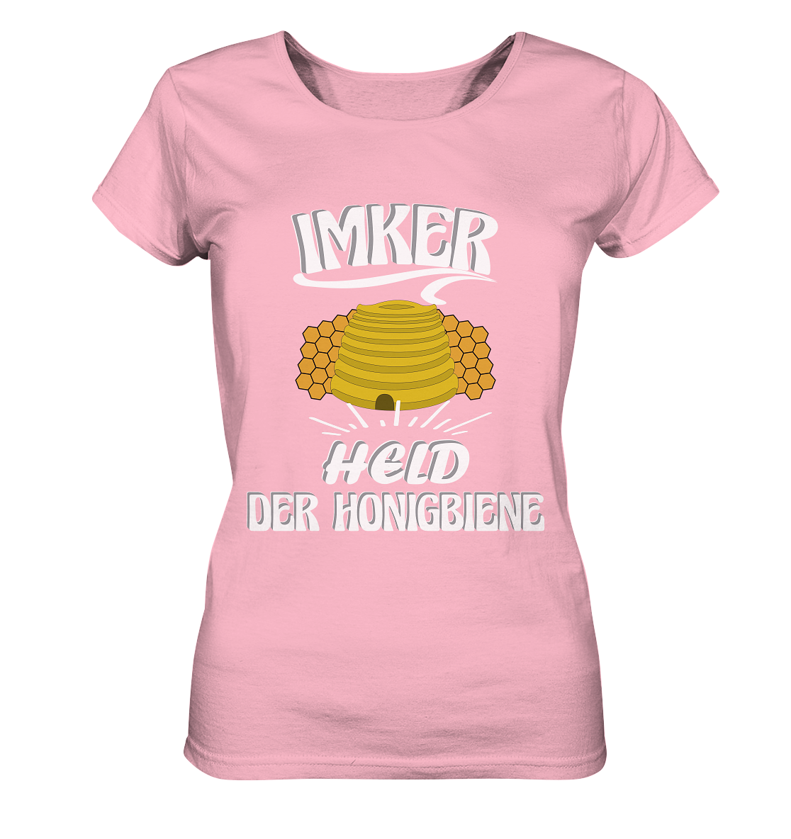 Imker, Bienen, Honig - Eine Magie, Imkerei, Wunder der Natur - Ladies Organic Basic Shirt