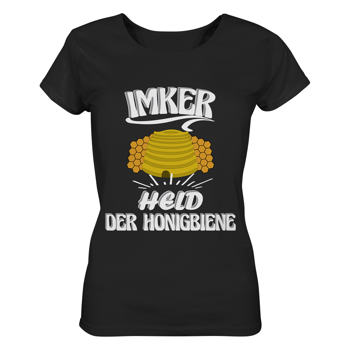 Imker, Bienen, Honig - Eine Magie, Imkerei, Wunder der Natur - Ladies Organic Shirt