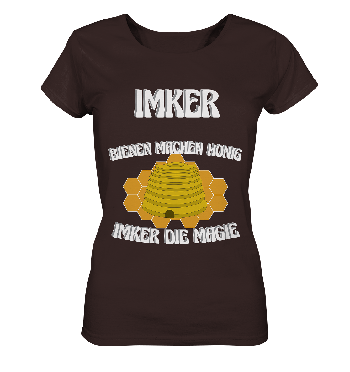 Imker, Bienen, Honig - Eine Magie, Imkerei, Wunder - Ladies Organic Shirt