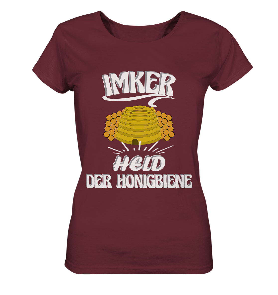 Imker, Bienen, Honig - Eine Magie, Imkerei, Wunder der Natur - Ladies Organic Shirt