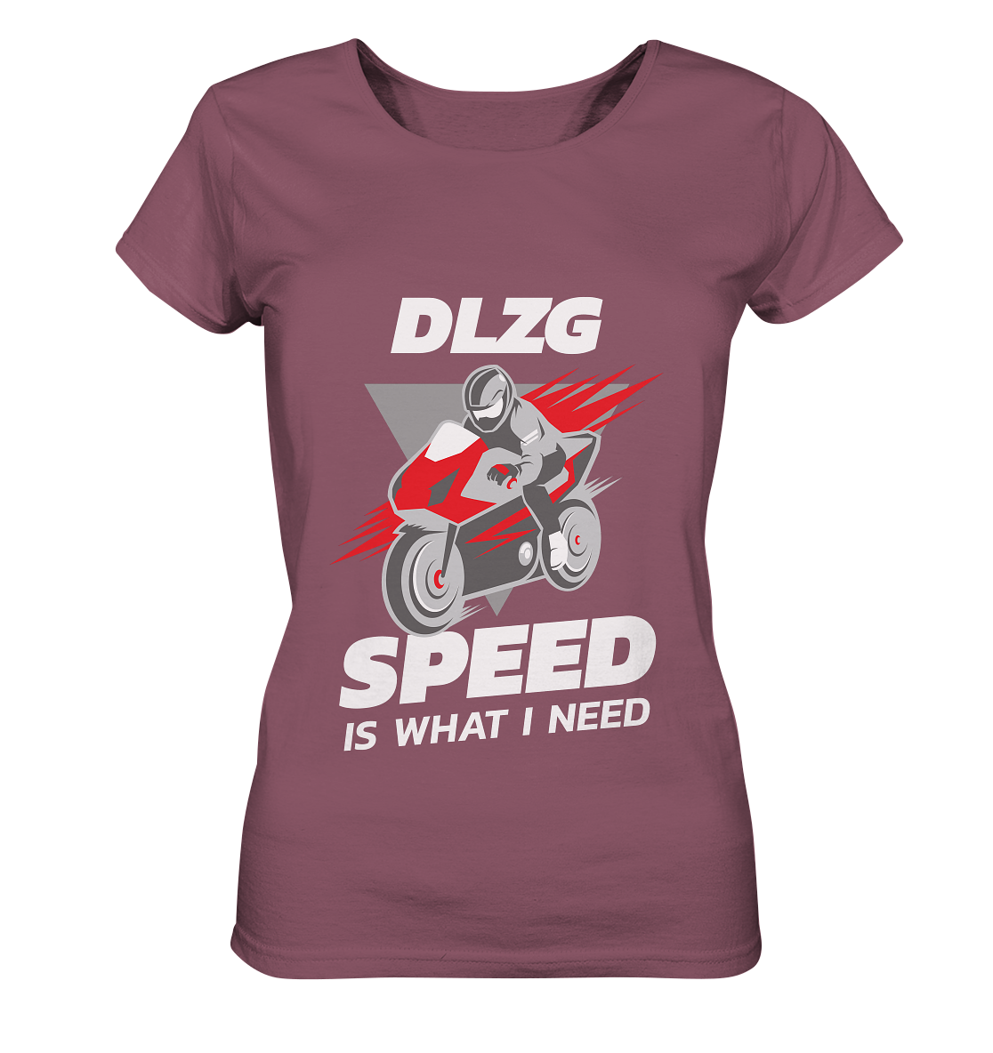 DLzG: Spaß und Action mit Speed- Damen Organic Shirt