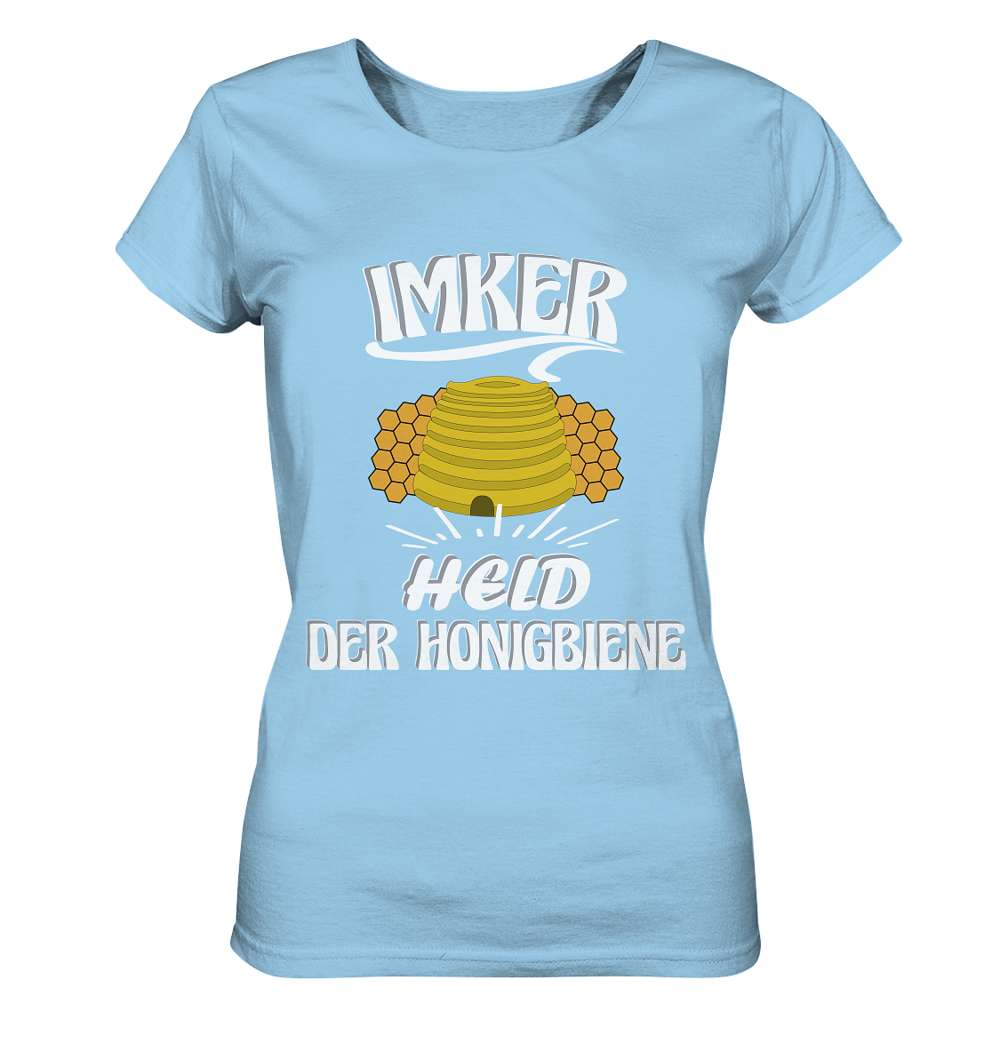 Imker, Bienen, Honig - Eine Magie, Imkerei, Wunder der Natur - Ladies Organic Shirt