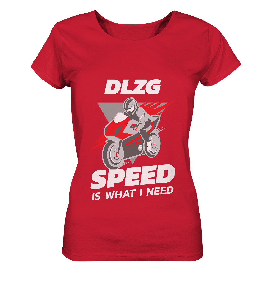 DLzG: Spaß und Action mit Speed- Damen Organic Shirt