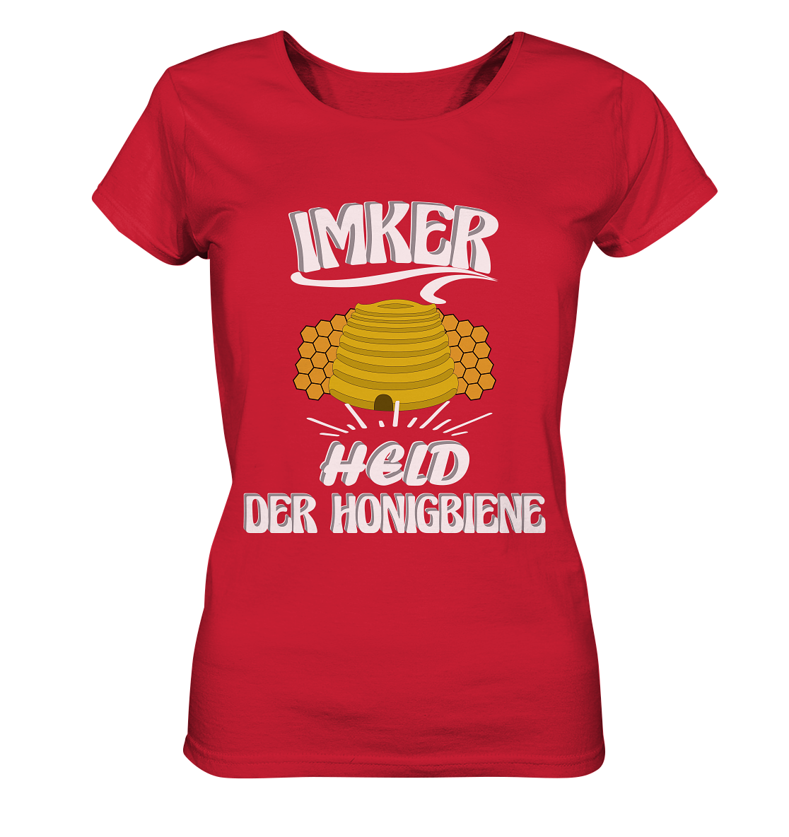 Imker, Bienen, Honig - Eine Magie, Imkerei, Wunder der Natur - Ladies Organic Shirt