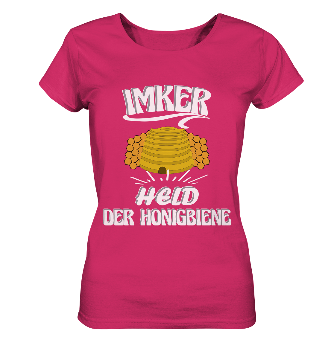 Imker, Bienen, Honig - Eine Magie, Imkerei, Wunder der Natur - Ladies Organic Shirt