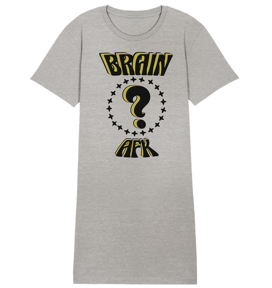 Brain AFK, bin mal abwesend, Trendy  - Ladies Organic Shirt Dress