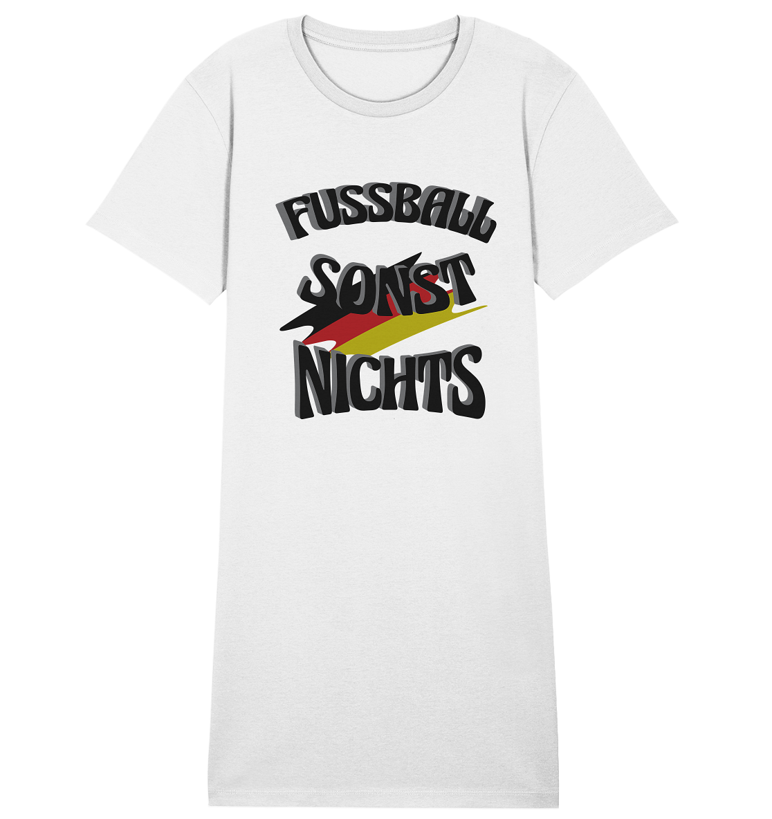 Fussball sonst nichts, Fanclub, Fussballvereine - Ladies Organic Shirt Dress