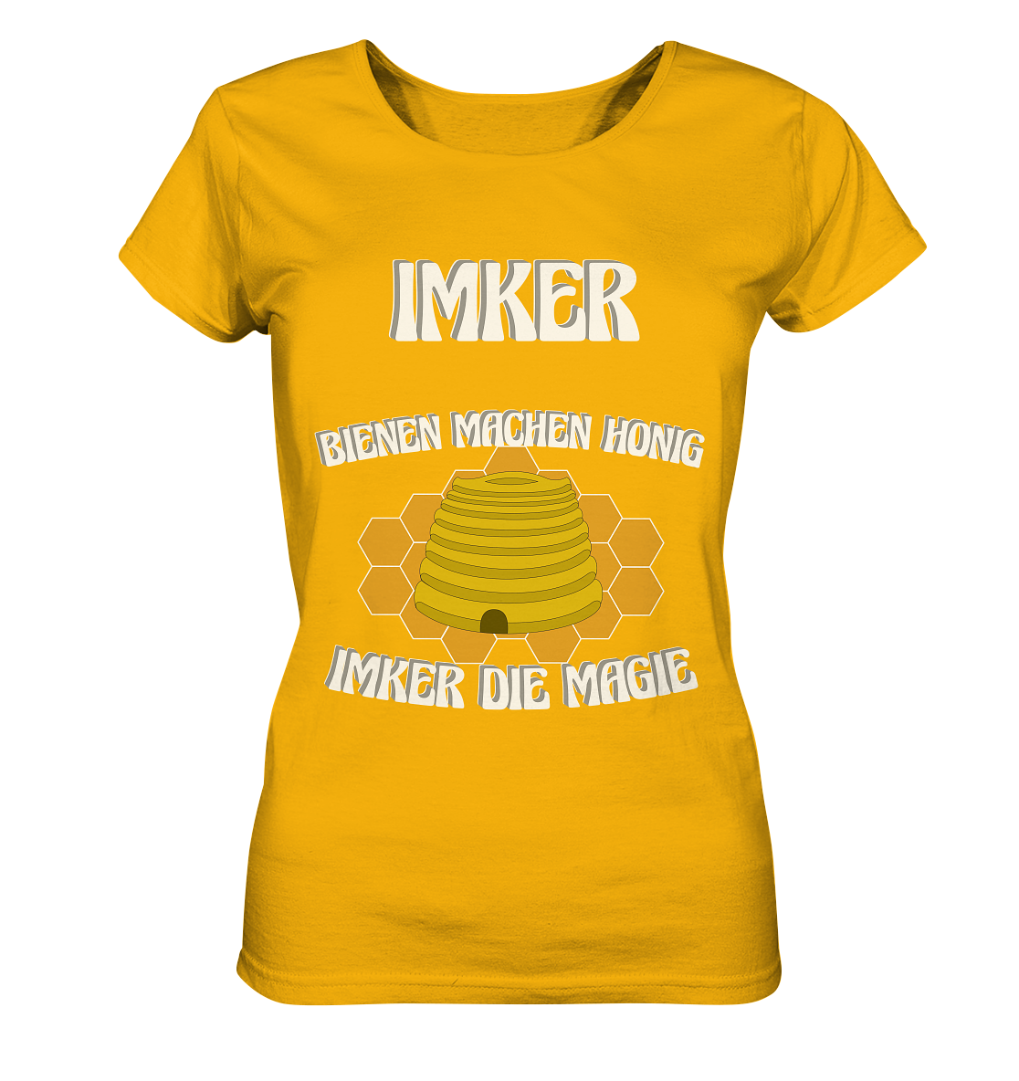 Imker, Bienen, Honig - Eine Magie, Imkerei, Wunder - Ladies Organic Shirt