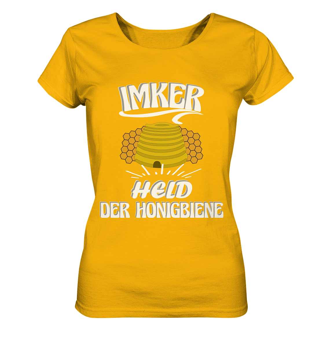 Imker, Bienen, Honig - Eine Magie, Imkerei, Wunder der Natur - Ladies Organic Shirt