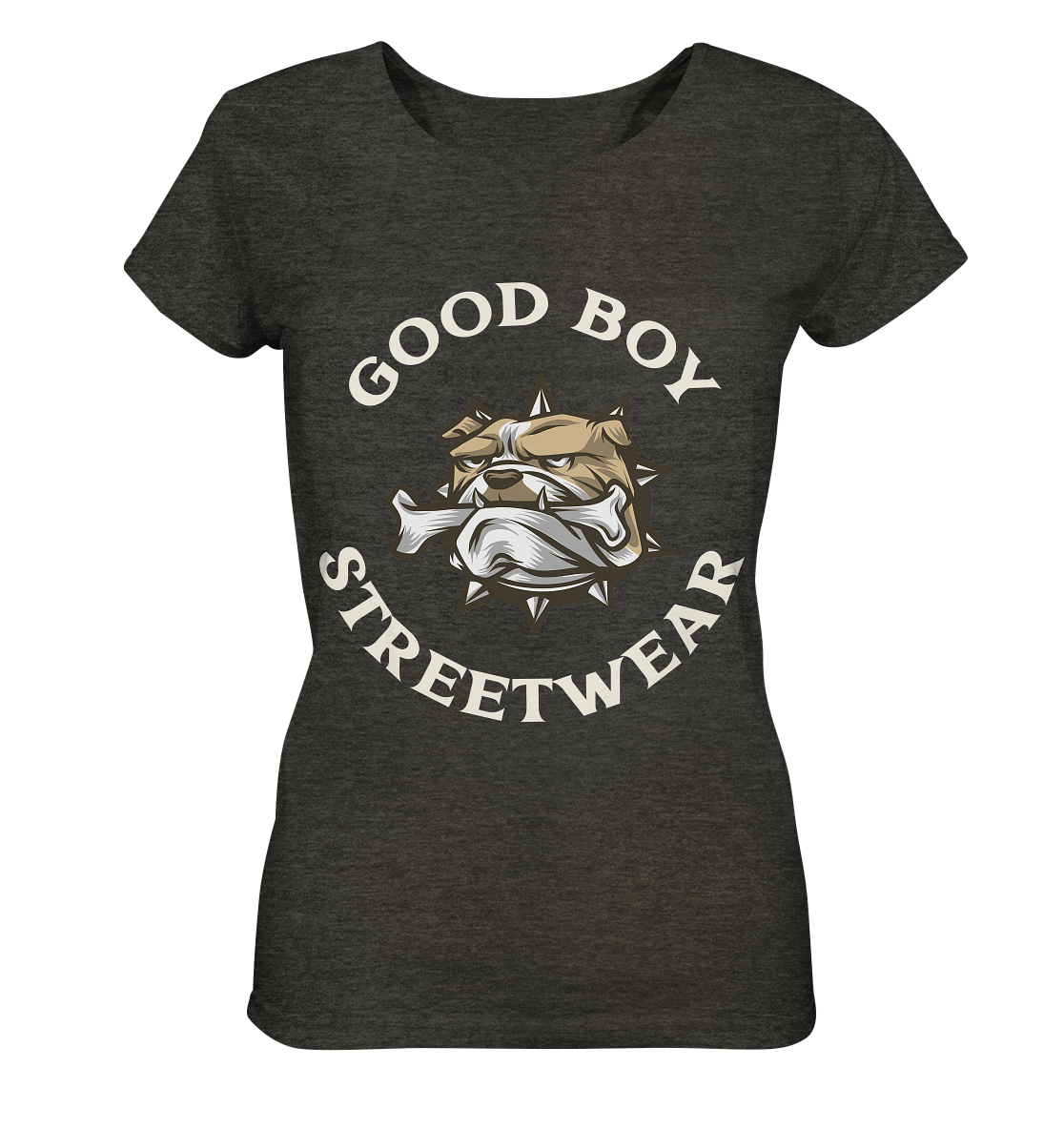 GOOD BOY, streetwear, casual Style - Ladies Organic Shirt (meliert)