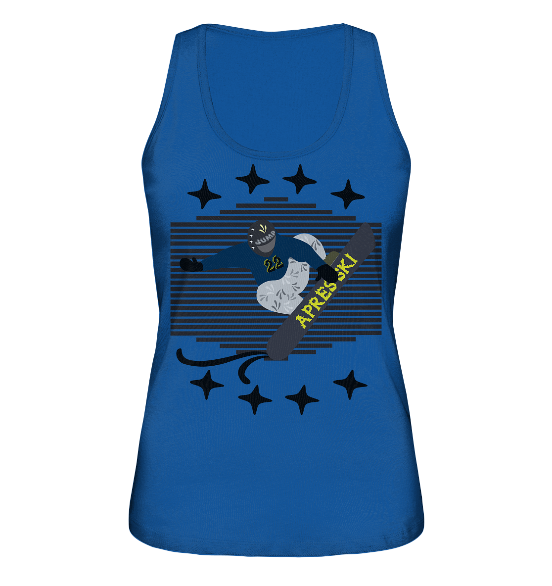 Snowboarding, Apres- Ski, Snowboard, - Ladies Organic Tank-Top