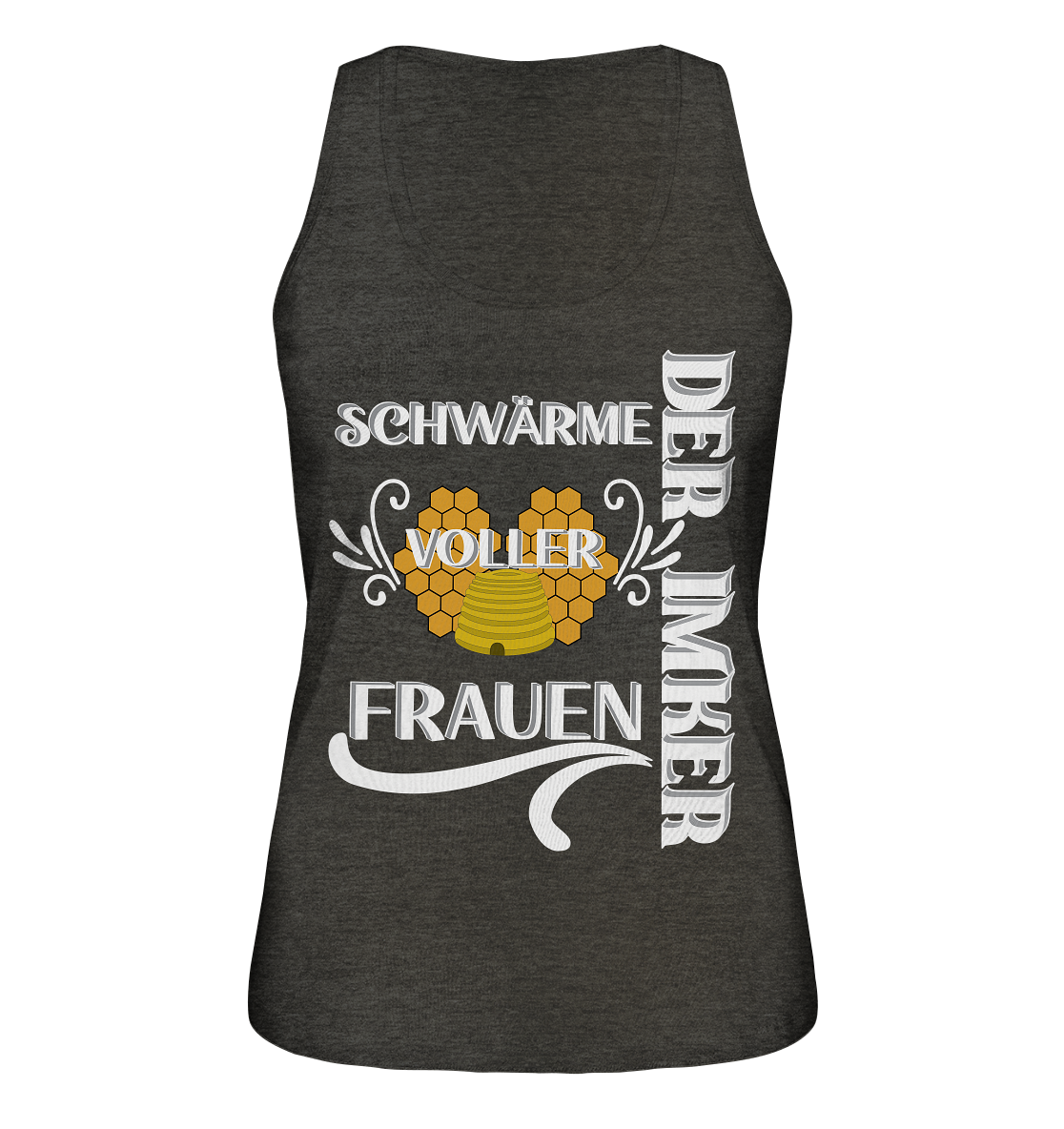 Der Imker, schwärme voller Frauen, Imkerei, Helden, Helles Motiv - Ladies Organic Tank-Top