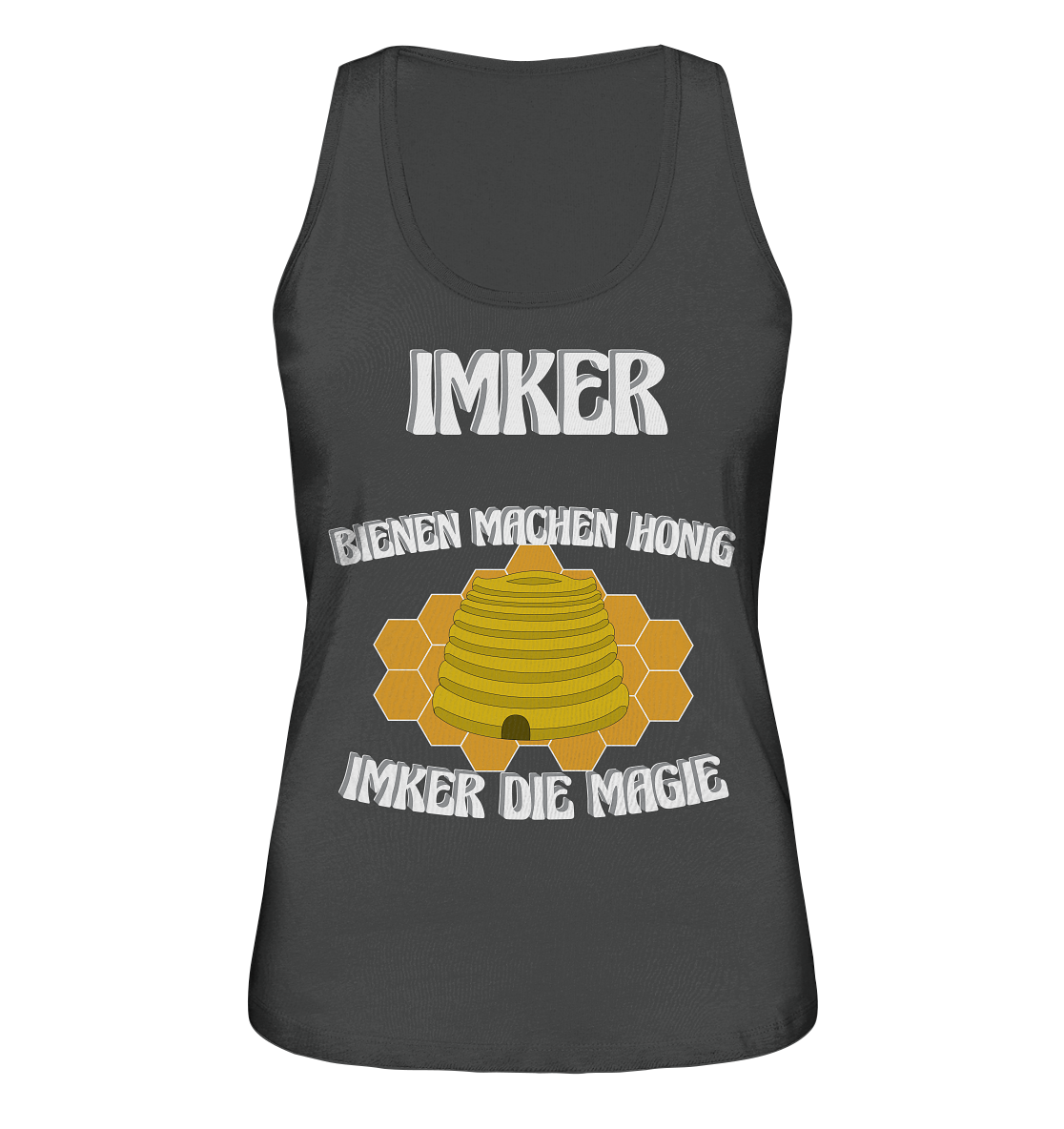 Imker, Bienen, Honig - Eine Magie, Imkerei, Wunder - Ladies Organic Tank-Top