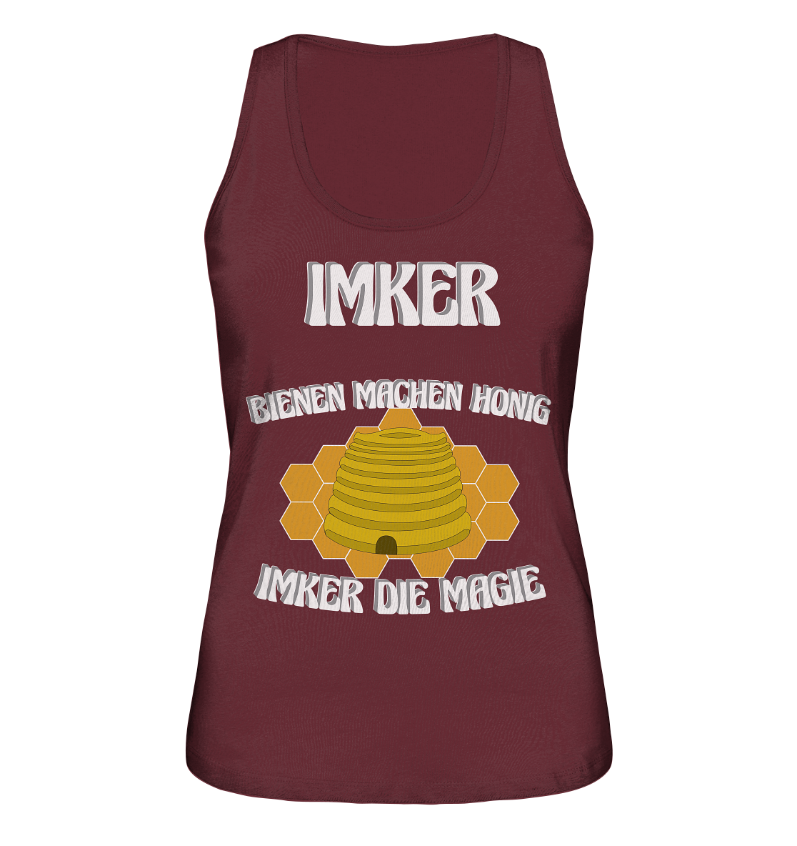 Imker, Bienen, Honig - Eine Magie, Imkerei, Wunder - Ladies Organic Tank-Top