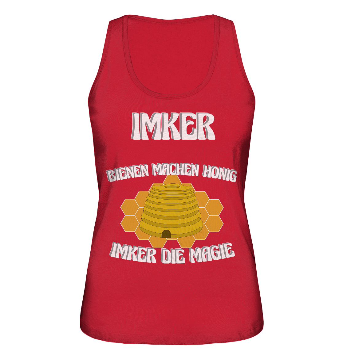 Imker, Bienen, Honig - Eine Magie, Imkerei, Wunder - Ladies Organic Tank-Top