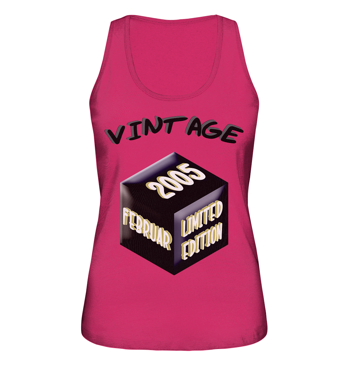 Vintage 2005 FEB Limited Edition, Geschenk zum 18 - Ladies Organic Tank-Top