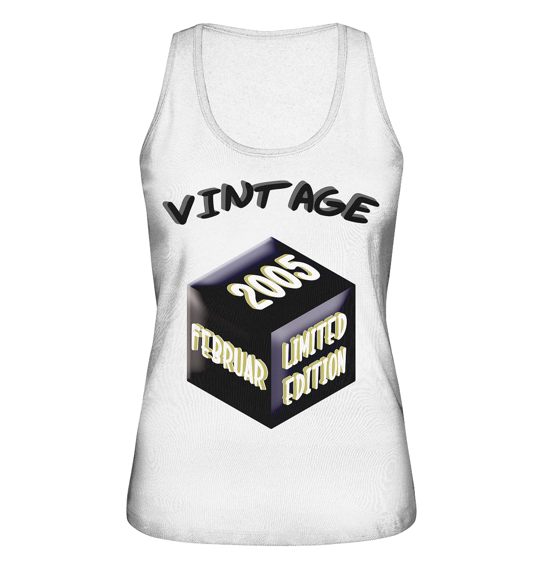 Vintage 2005 FEB Limited Edition, Geschenk zum 18 - Ladies Organic Tank-Top