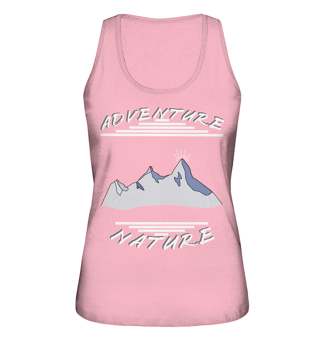 Adventure Nature, Abenteuer Natur, Camping, Geocaching - Ladies Organic Tank-Top