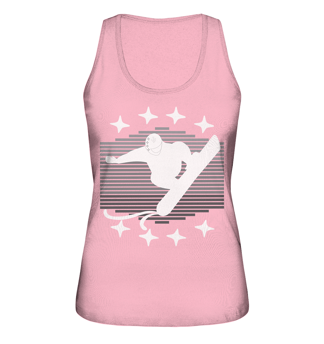 Snowboarder, Apres- Ski, Party danach, Piste - Ladies Organic Tank-Top