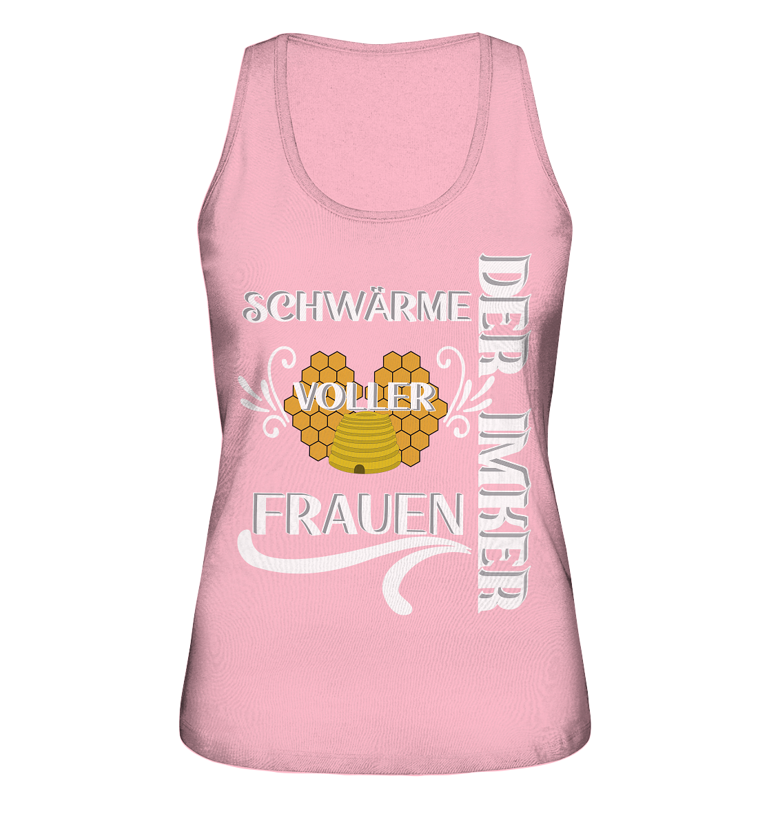 Der Imker, schwärme voller Frauen, Imkerei, Helden, Helles Motiv - Ladies Organic Tank-Top