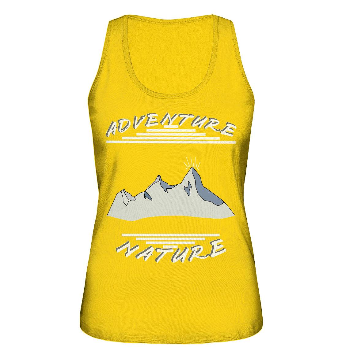 Adventure Nature, Abenteuer Natur, Camping, Geocaching - Ladies Organic Tank-Top