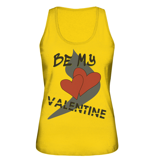 Be my Valentine, Valentinstag, 14. Februar - Ladies Organic Tank-Top