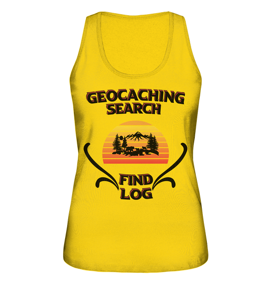 Geocaching, Suchen, Finden und Log, Geocaches - Ladies Organic Tank-Top